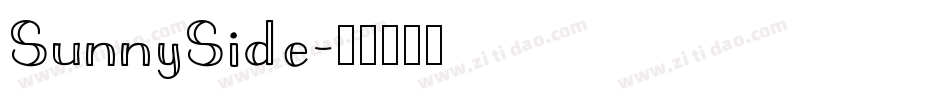 SunnySide字体转换