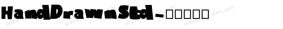 HandDrawnStd字体转换