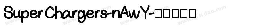SuperChargers-nAwY字体转换