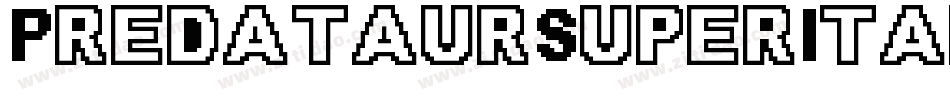 PredataurSuperItalic-zz64字体转换