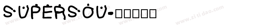 SUPERSOU字体转换