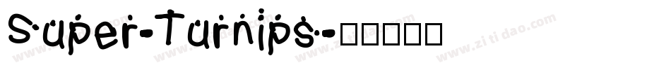 Super-Turnips字体转换