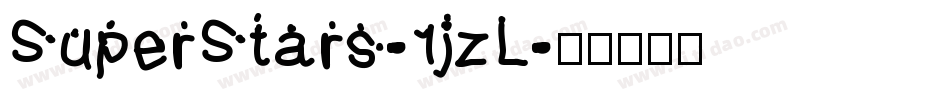 SuperStars-1jzL字体转换