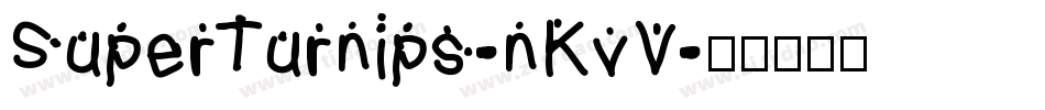 SuperTurnips-nKvV字体转换
