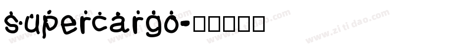 supercargo字体转换