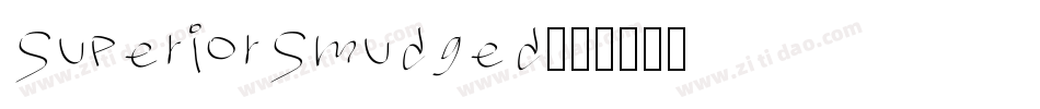 SuperiorSmudged字体转换