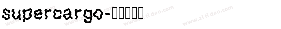 supercargo字体转换