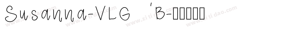 Susanna-VLGB字体转换