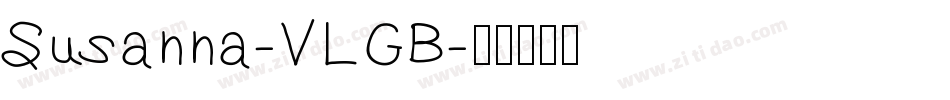 Susanna-VLGB字体转换