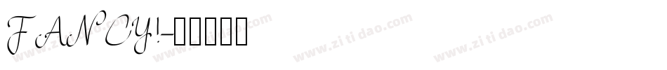 FANCY!字体转换