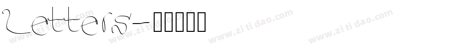 Letters字体转换