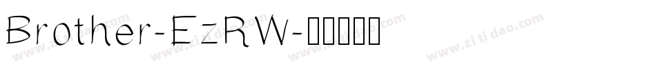Brother-EzRW字体转换