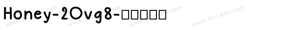 Honey-2Ovg8字体转换