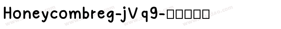 Honeycombreg-jVq9字体转换