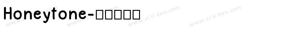 Honeytone字体转换
