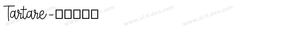 Tartare字体转换