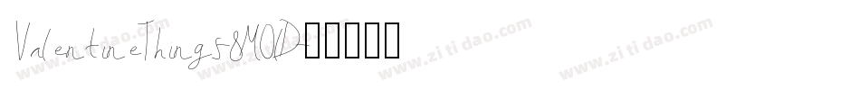 ValentineThings-8MOlD字体转换
