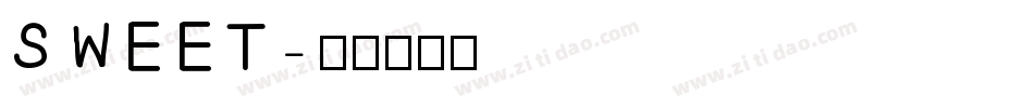 SWEET字体转换