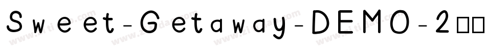 Sweet-Getaway-DEMO-2转换器字体转换