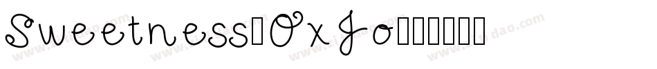 Sweetness-OxJo字体转换