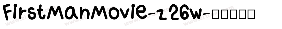 FirstManMovie-z26w字体转换