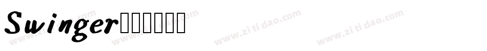 Swinger字体转换