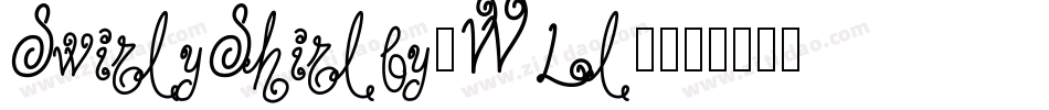 SwirlyShirley-WLl9字体转换