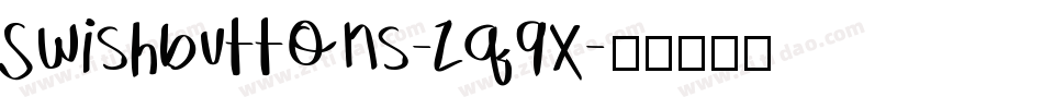 Swishbuttons-Zq9x字体转换