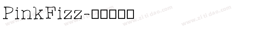 PinkFizz字体转换