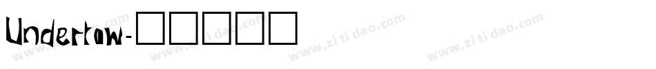 Undertow字体转换