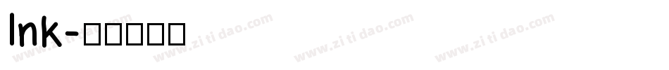 Ink字体转换