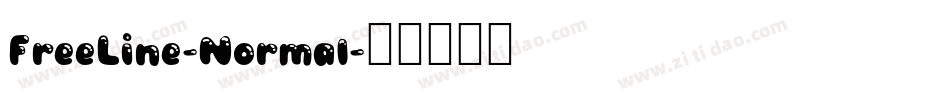 FreeLine-Normal字体转换