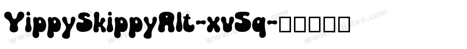 YippySkippyAlt-xv5q字体转换