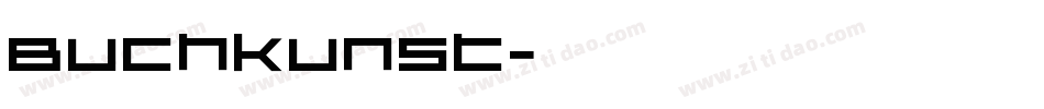 Buchkunst字体转换