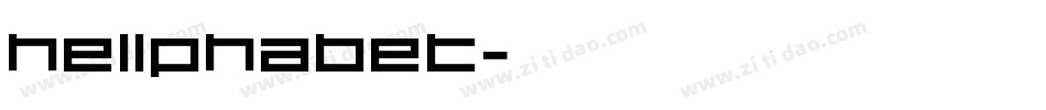 hellphabet字体转换