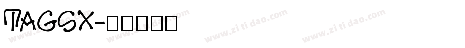 TAGSX字体转换