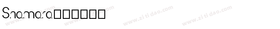 Shamara字体转换