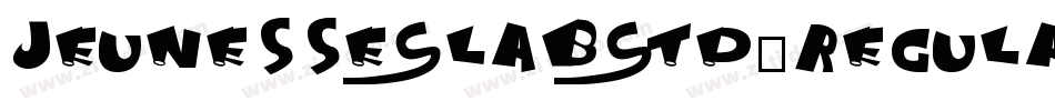 JeunesseSlabStd-Regular字体转换