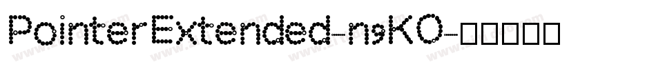 PointerExtended-n9KO字体转换