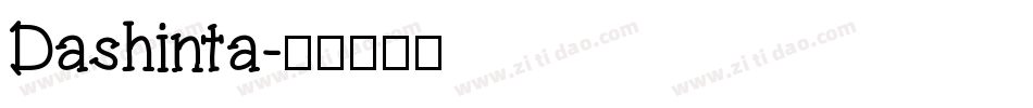 Dashinta字体转换