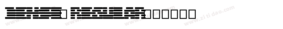 Dense-Regular字体转换