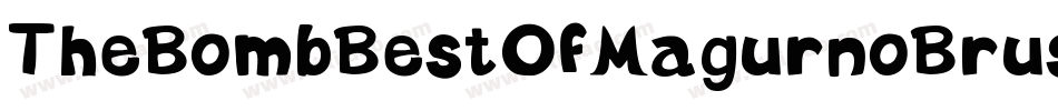 TheBombBestOfMagurnoBrushes-VGmx字体转换