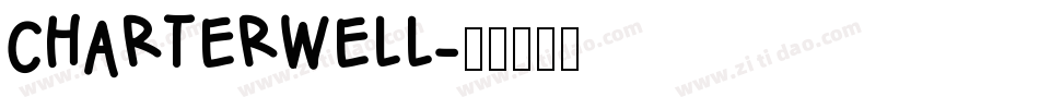 charterwell字体转换