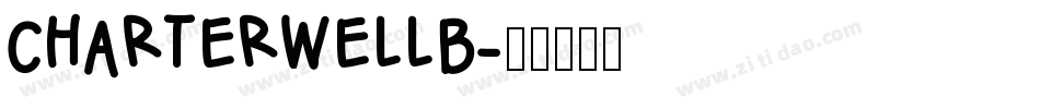 charterwellb字体转换