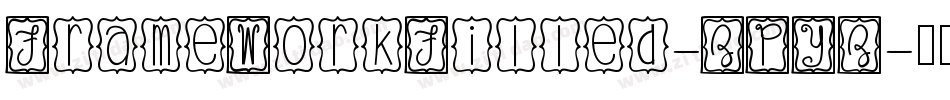 FrameWorkFilled-ZPYZ字体转换