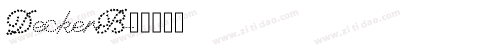 DeckerB字体转换