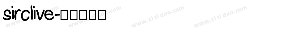 sirclive字体转换