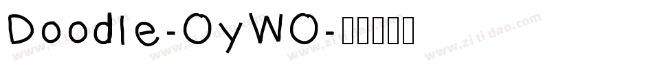 Doodle-OyWO字体转换