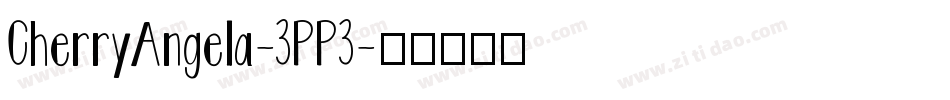 CherryAngela-3PP3字体转换