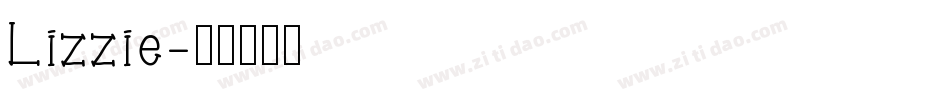 Lizzie字体转换